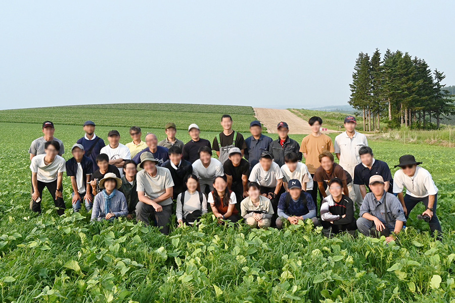 大地再生を目指す農家とのつながり